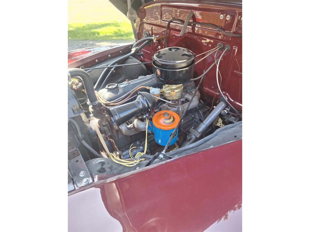 Chevrolet-3100-1951-Burgandy-Burgandy-5