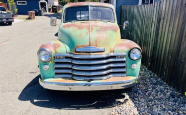 Chevrolet-3100-1951-GreenPatina-Black