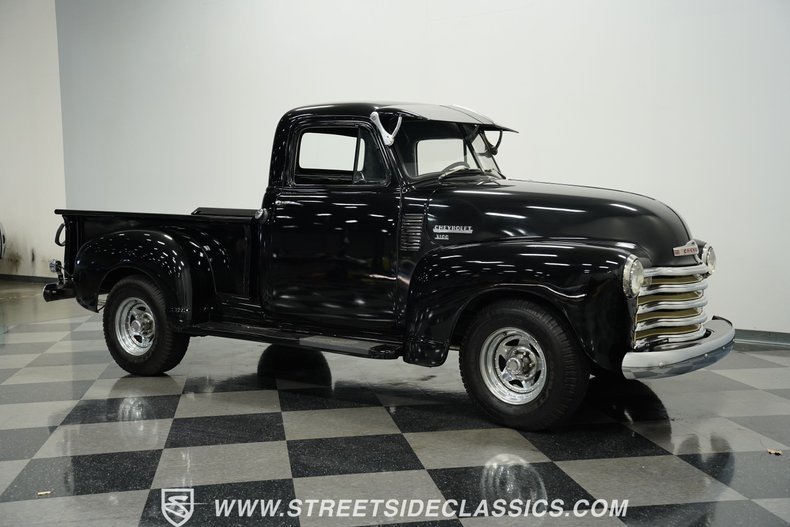 Chevrolet-3100-1952-Black-Black-18
