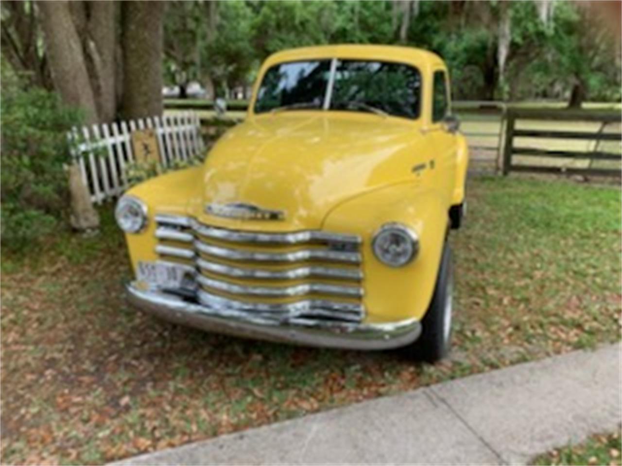 Chevrolet-3100-1952-Yellow-Black-2