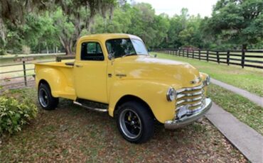 Chevrolet-3100-1952-Yellow-Black-6
