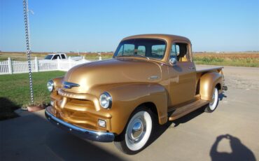 Chevrolet-3100-1954-Gold-Dark-brown-6
