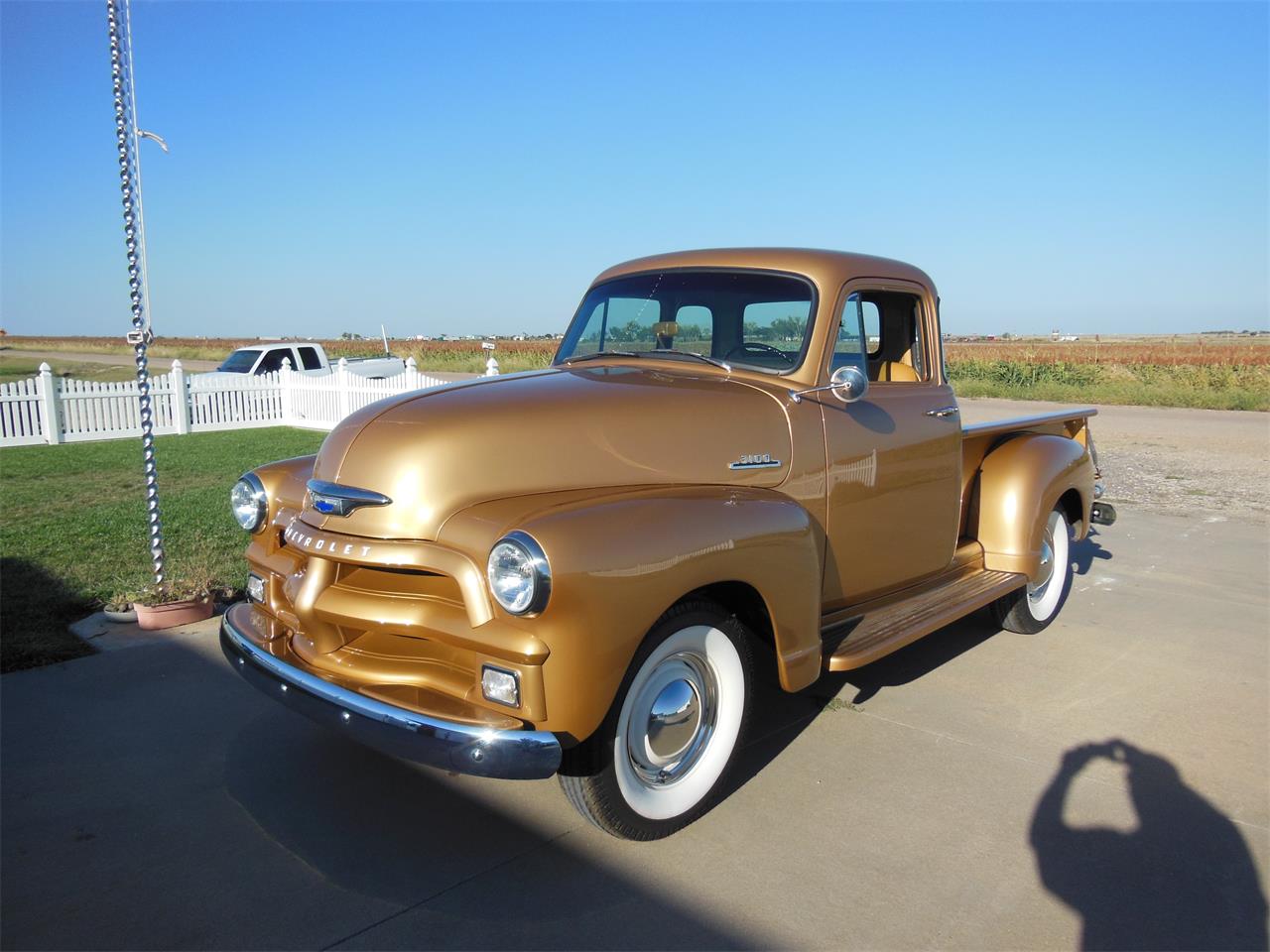 Chevrolet-3100-1954-Gold-Dark-brown-6