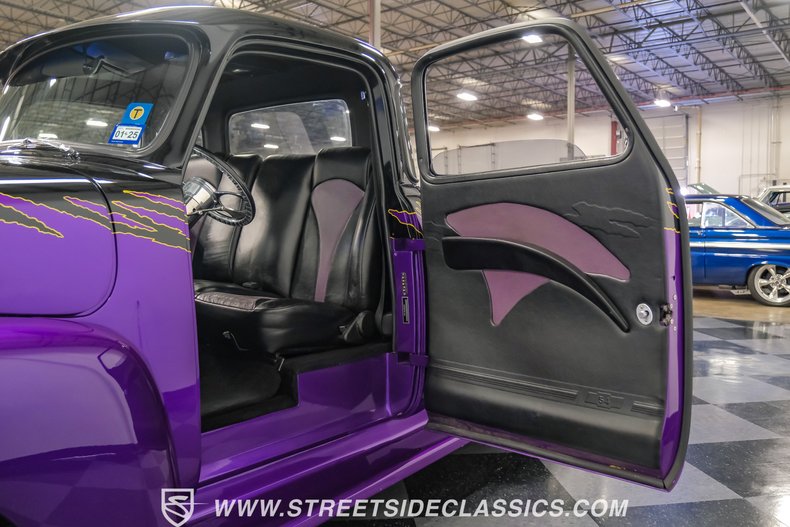 Chevrolet-3100-1954-Purple-Black-49