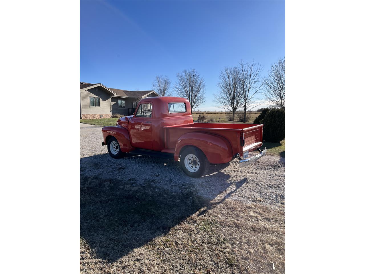 Chevrolet-3100-1954-Red-Gray-7