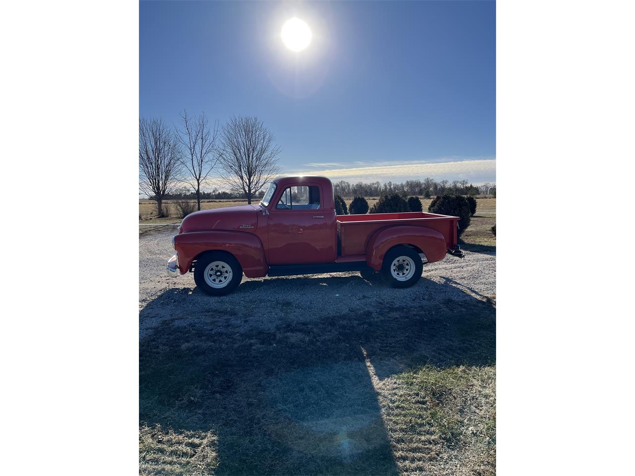 Chevrolet-3100-1954-Red-Gray-8