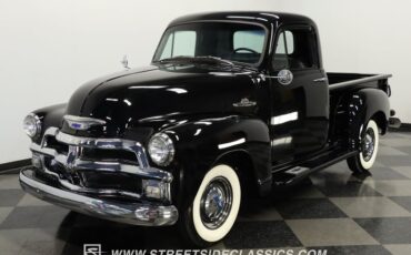 Chevrolet-3100-1955-Black-Black-16