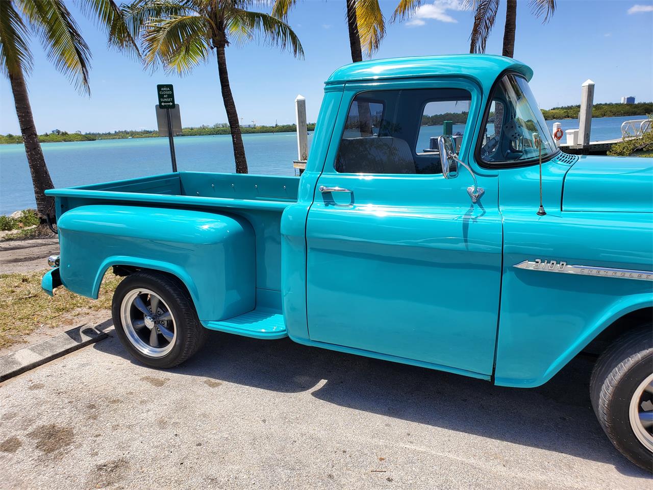 Chevrolet-3100-1955-Blue-aquamarine-white-16