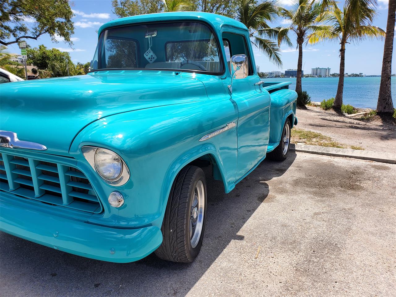 Chevrolet-3100-1955-Blue-aquamarine-white-17