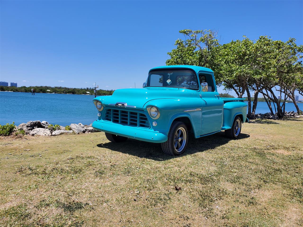Chevrolet-3100-1955-Blue-aquamarine-white-4