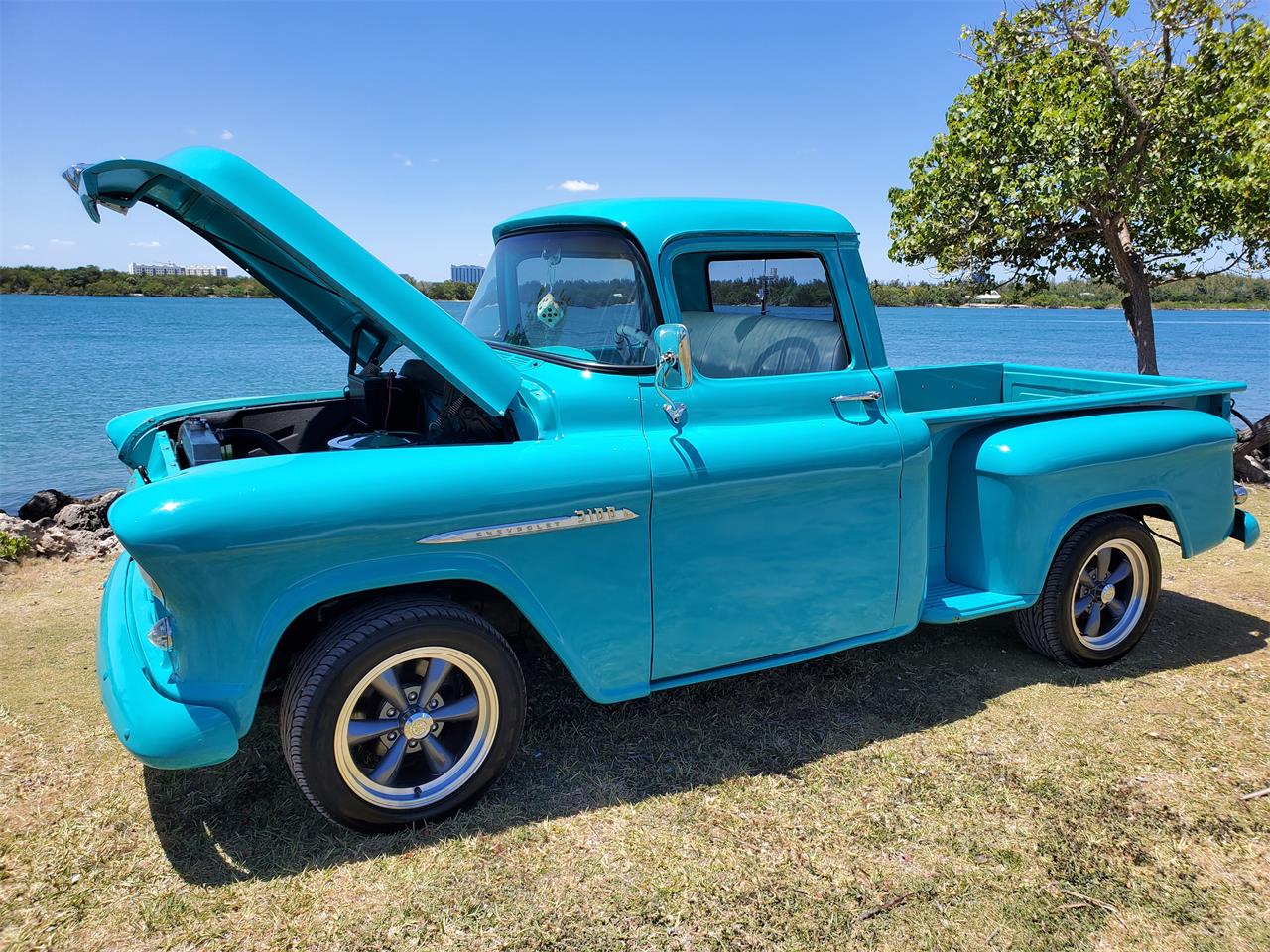 Chevrolet-3100-1955-Blue-aquamarine-white-47