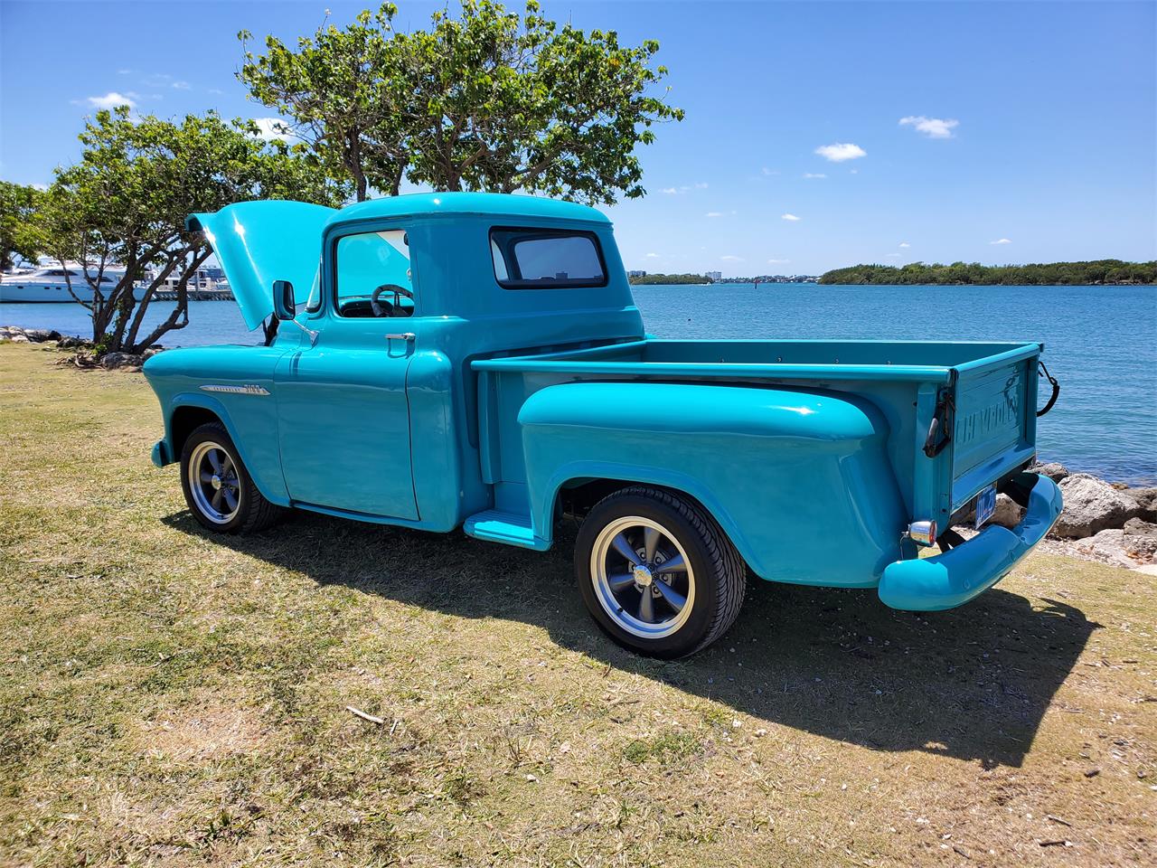 Chevrolet-3100-1955-Blue-aquamarine-white-54