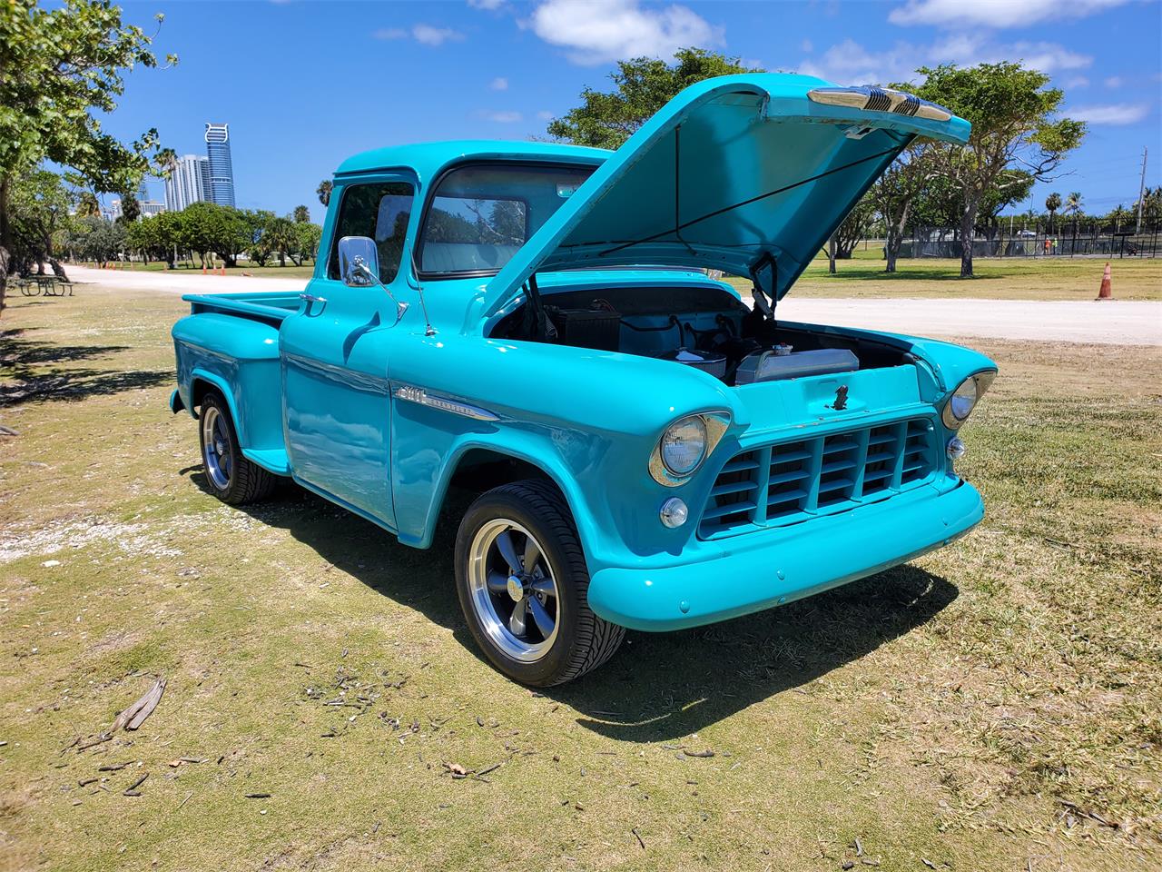 Chevrolet-3100-1955-Blue-aquamarine-white-7