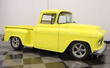 Chevrolet-3100-1955-Yellow-White-14