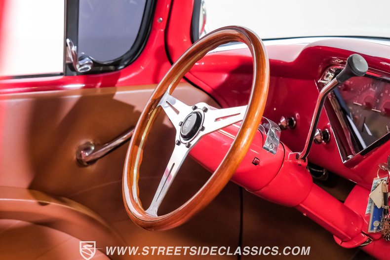 Chevrolet-3100-1956-Red-Saddle-29