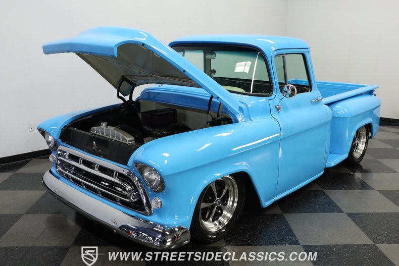 Chevrolet-3100-1957-Blue-GrayBeige-27