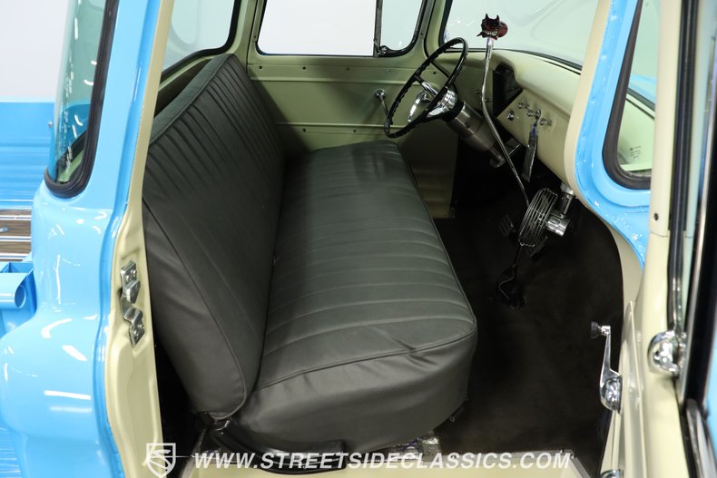 Chevrolet-3100-1957-Blue-GrayBeige-40