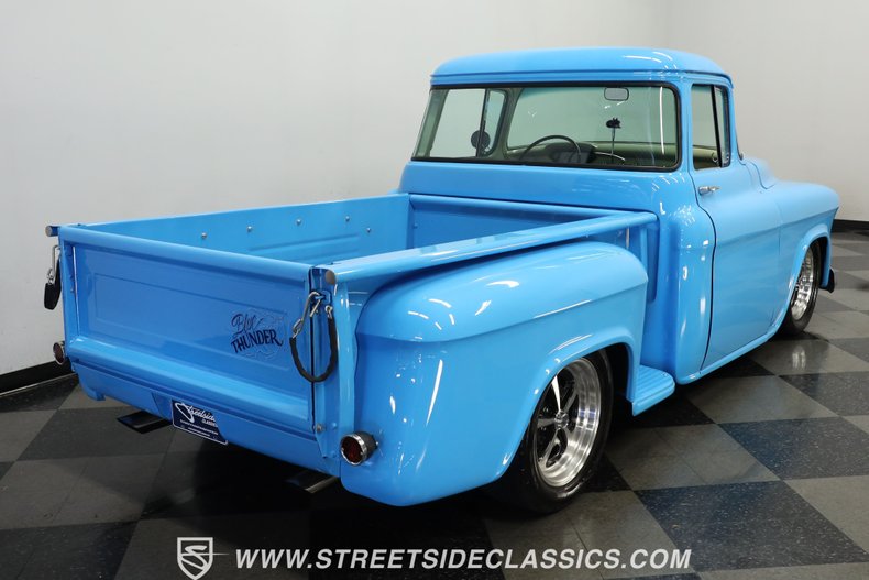 Chevrolet-3100-1957-Blue-GrayBeige-9