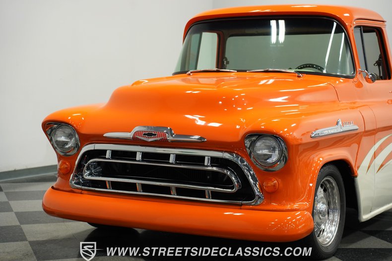 Chevrolet-3100-1957-Orange-Tan-23