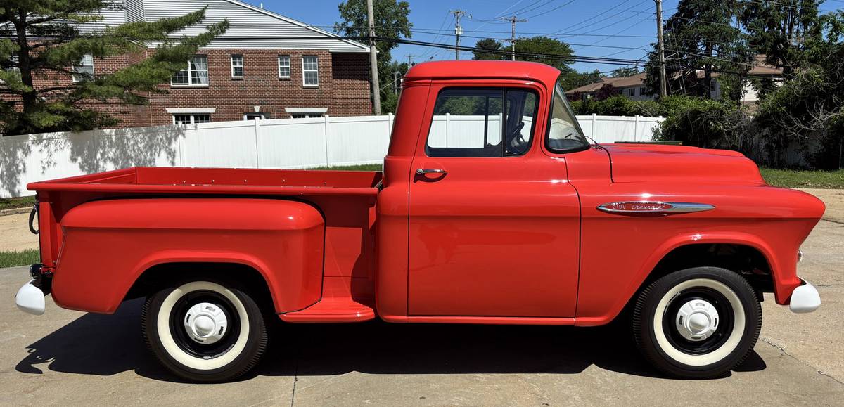 Chevrolet-3100-pick-up-1957-red-1