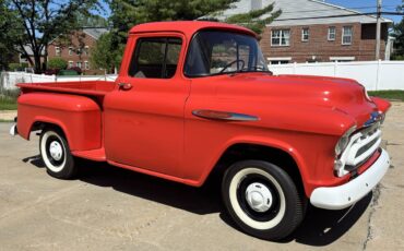 Chevrolet-3100-pick-up-1957-red