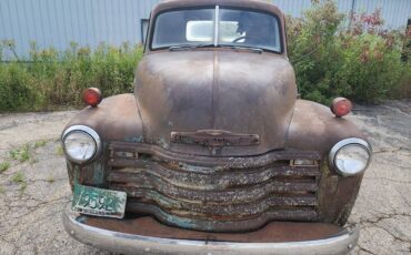 Chevrolet-3100-short-bed-half-ton-pickup-truck-1950-green