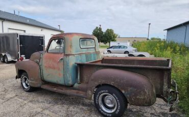 Chevrolet-3100-short-bed-half-ton-pickup-truck-1950-green-7