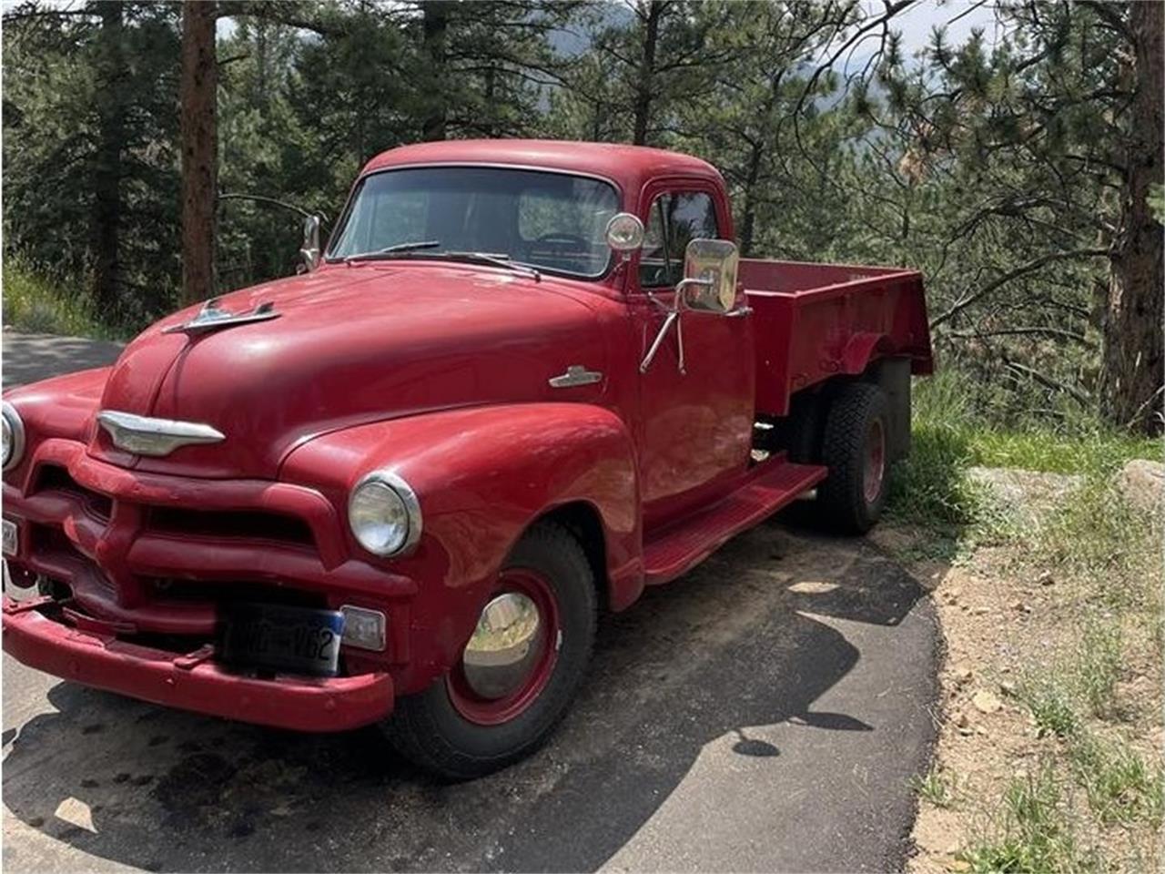 Chevrolet-3600-1955-Red-Black-2