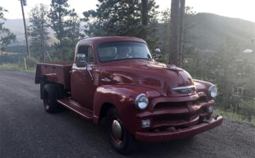 Chevrolet-3600-1955-Red-Black