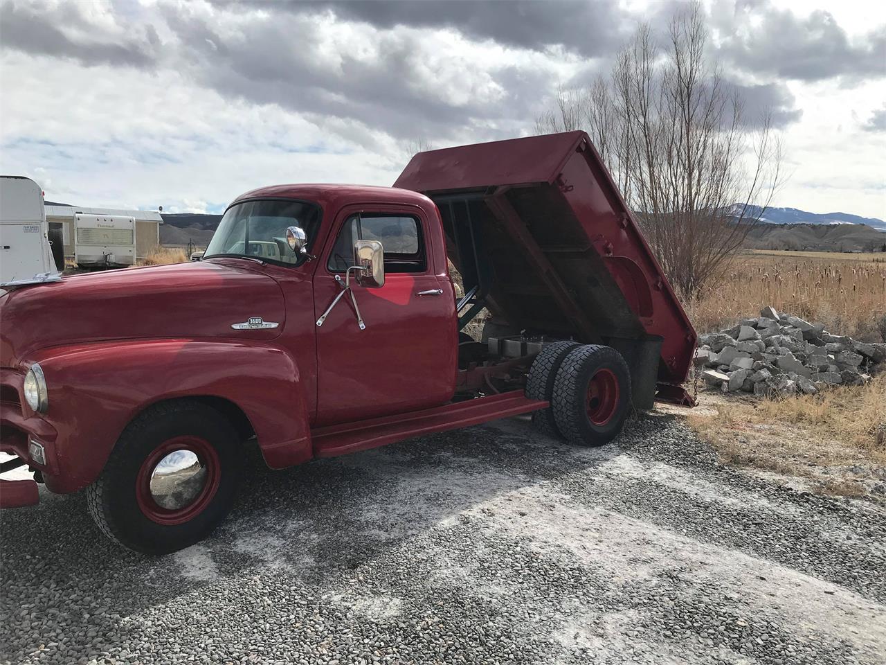 Chevrolet-3600-1955-Red-Black-4