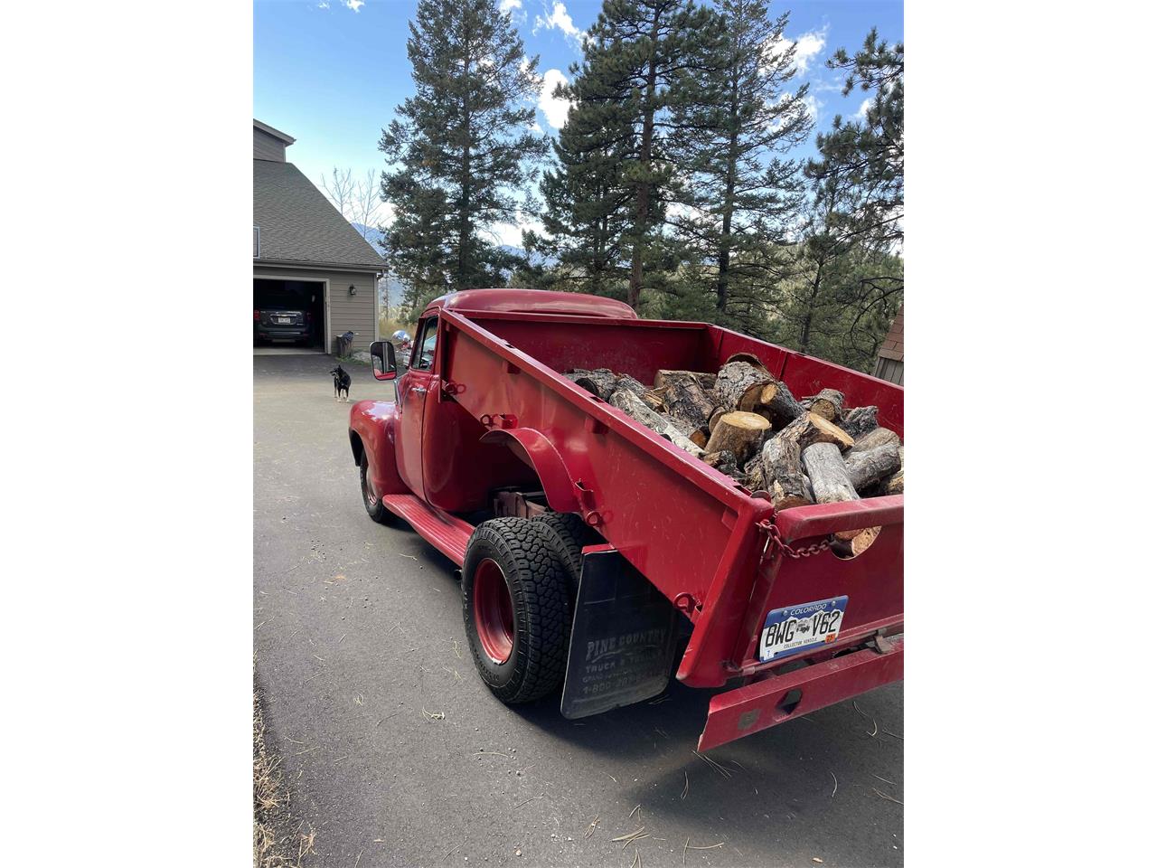 Chevrolet-3600-1955-Red-Black-9