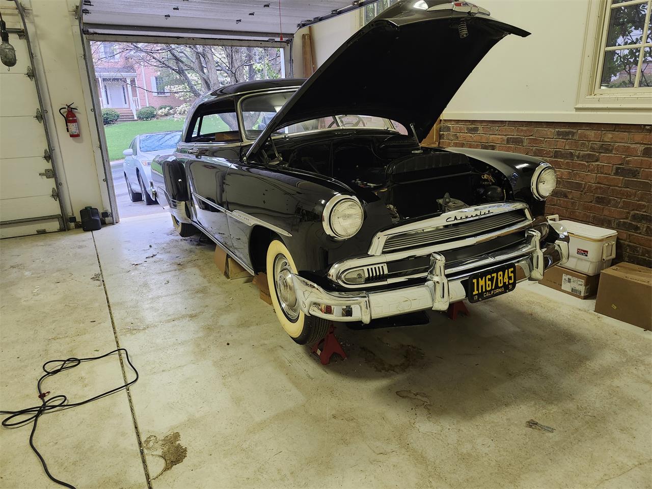 Chevrolet-Bel-air-1951-Black-BurgundyTan-18