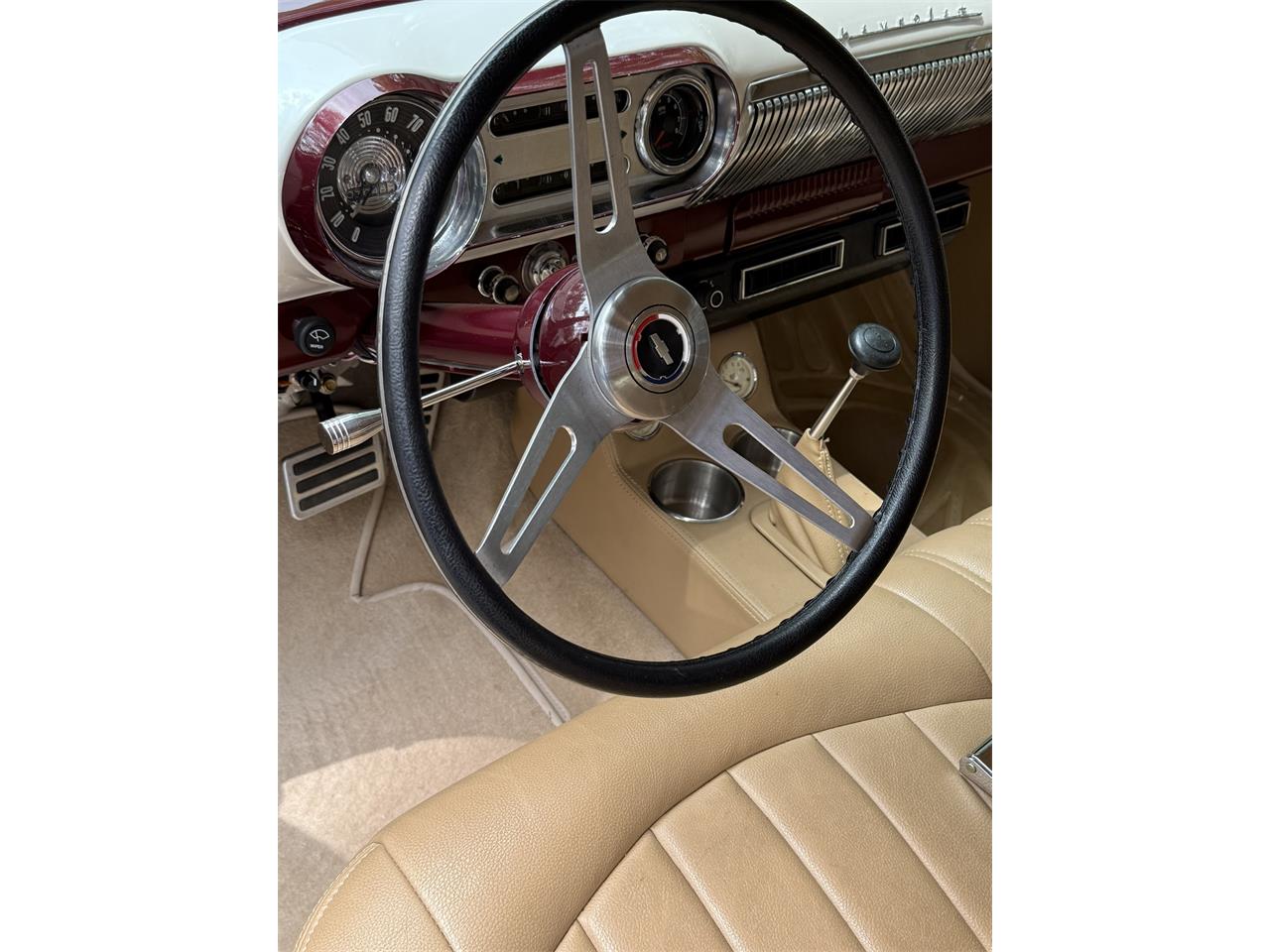 Chevrolet-Bel-air-1954-Dark-Cherry-Pearl-Beige-1