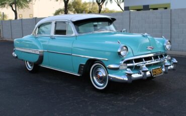 Chevrolet-Bel-air-1954-Teal-Gray-39
