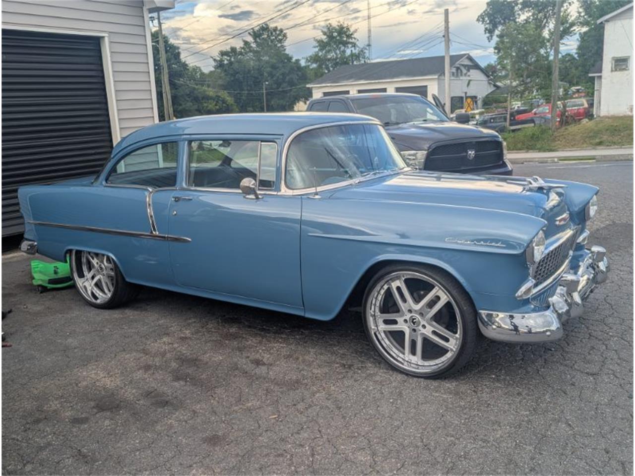 Chevrolet-Bel-air-1955-Blue-Blue-1