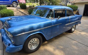 Chevrolet-Bel-air-1955-Blue-wBlue-Flames-Gray-with-Blue-Trim-14