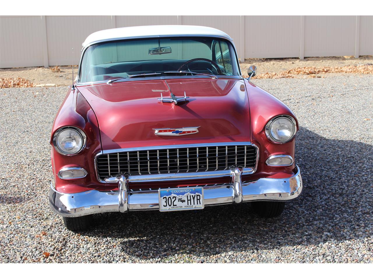 Chevrolet-Bel-air-1955-Dusk-Rose-India-Ivo-Gray-and-maroon-1