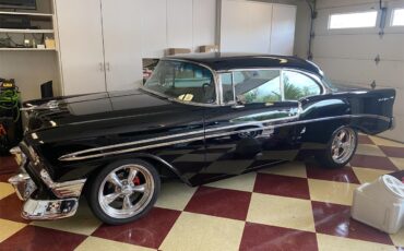 Chevrolet-Bel-air-1956-Dark-blue-Tan