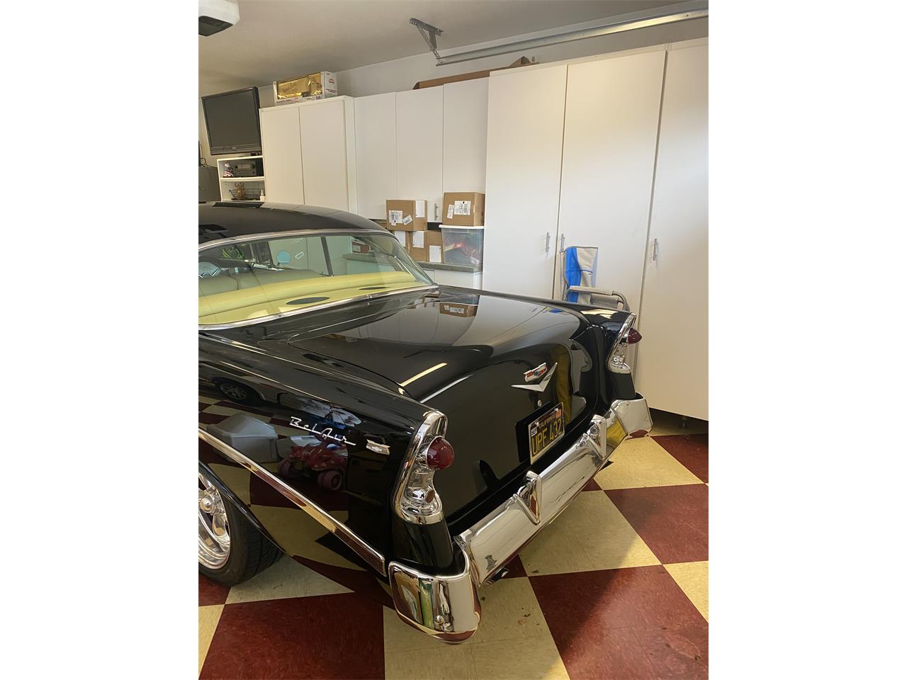 Chevrolet-Bel-air-1956-Dark-blue-Tan-5
