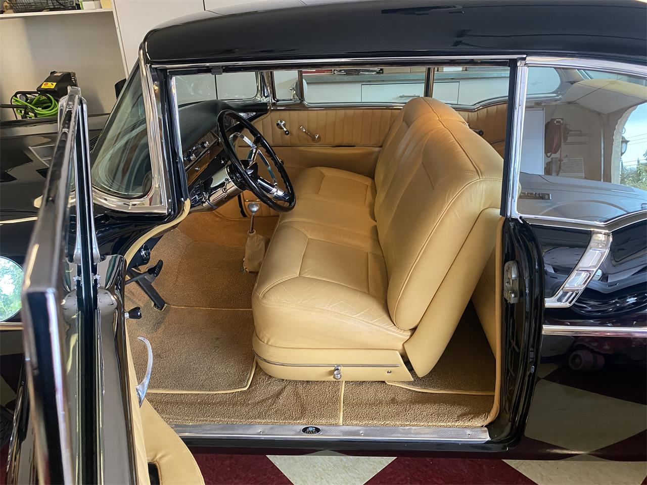 Chevrolet-Bel-air-1956-Dark-blue-Tan-6