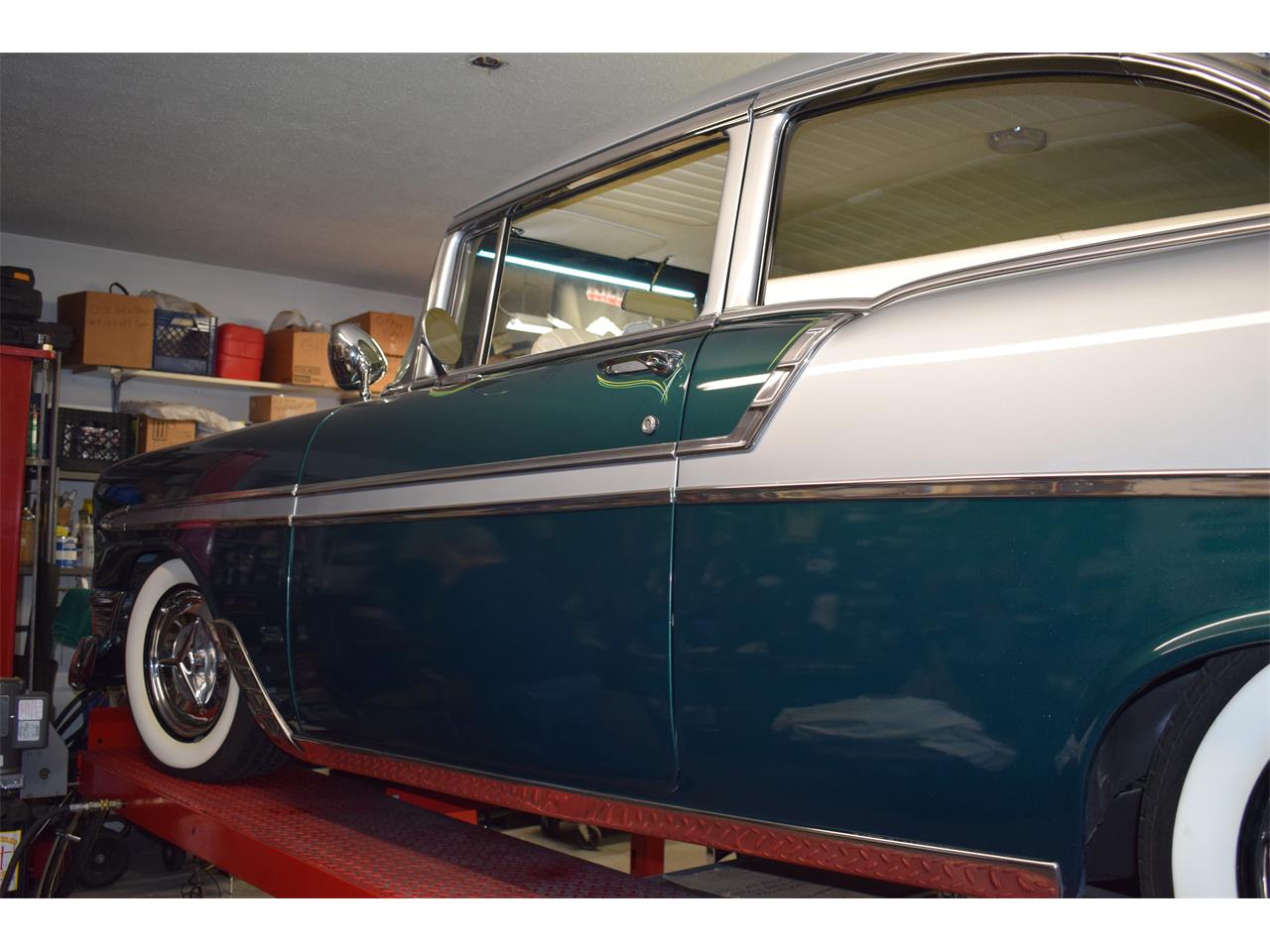 Chevrolet-Bel-air-1956-Forest-GreenSilver-WhiteGreen-39
