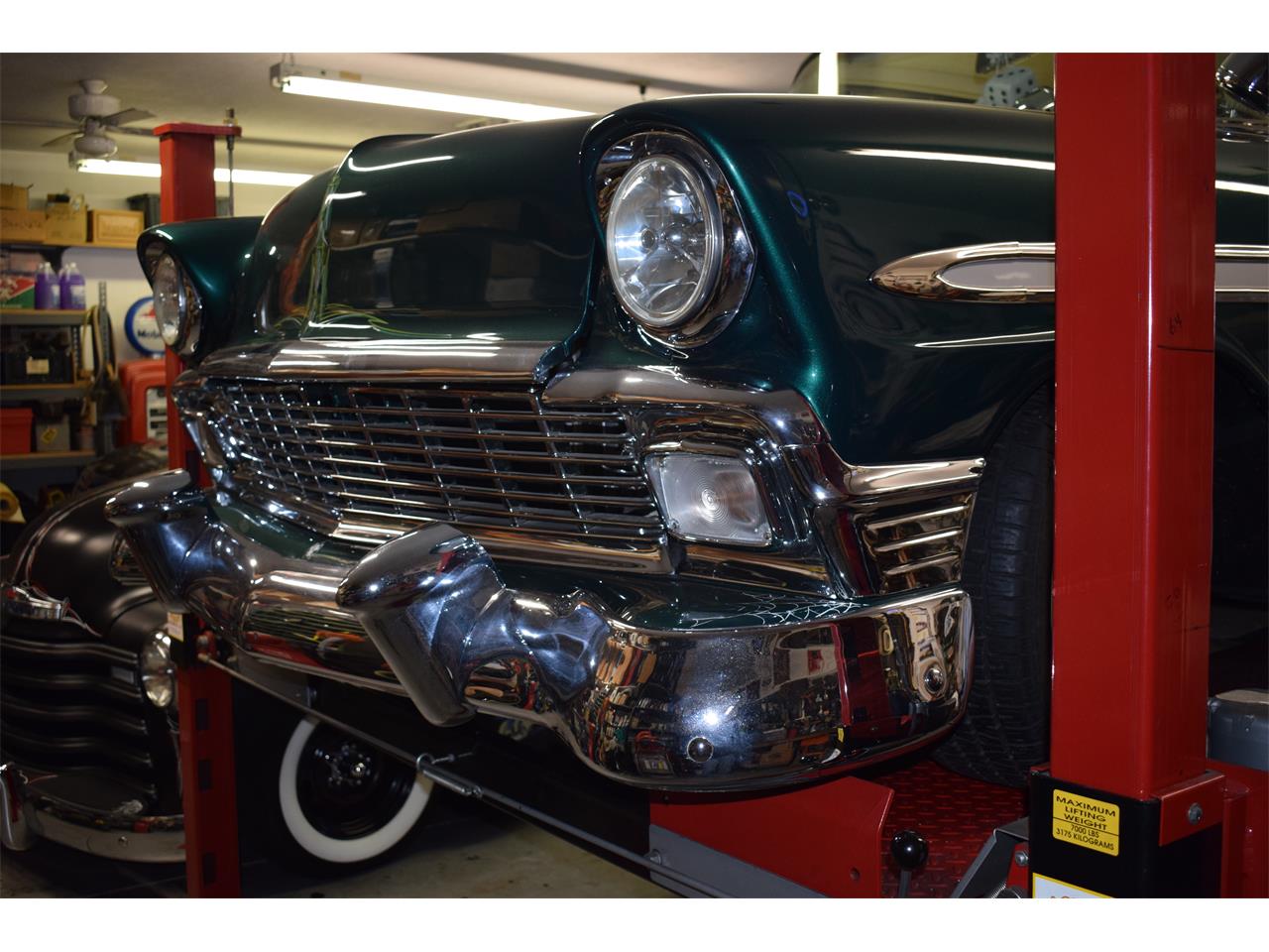 Chevrolet-Bel-air-1956-Forest-GreenSilver-WhiteGreen-47