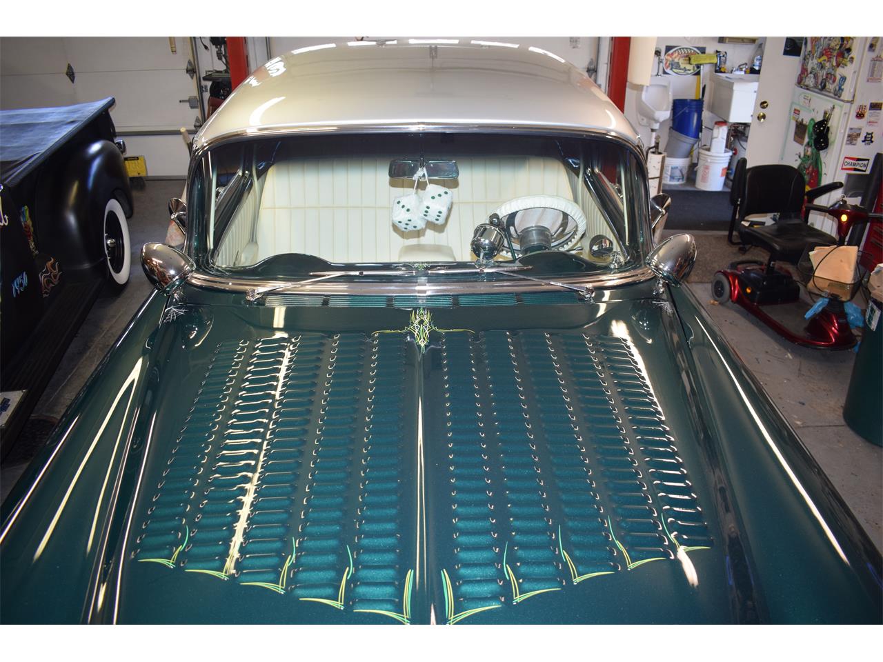 Chevrolet-Bel-air-1956-Forest-GreenSilver-WhiteGreen-71