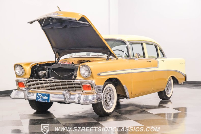 Chevrolet-Bel-air-1956-Grecian-Gold-Charcoal-35