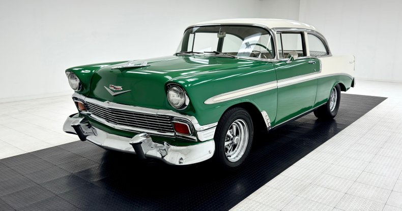 Chevrolet-Bel-air-1956-Green-Metallic-Dark-Green-48