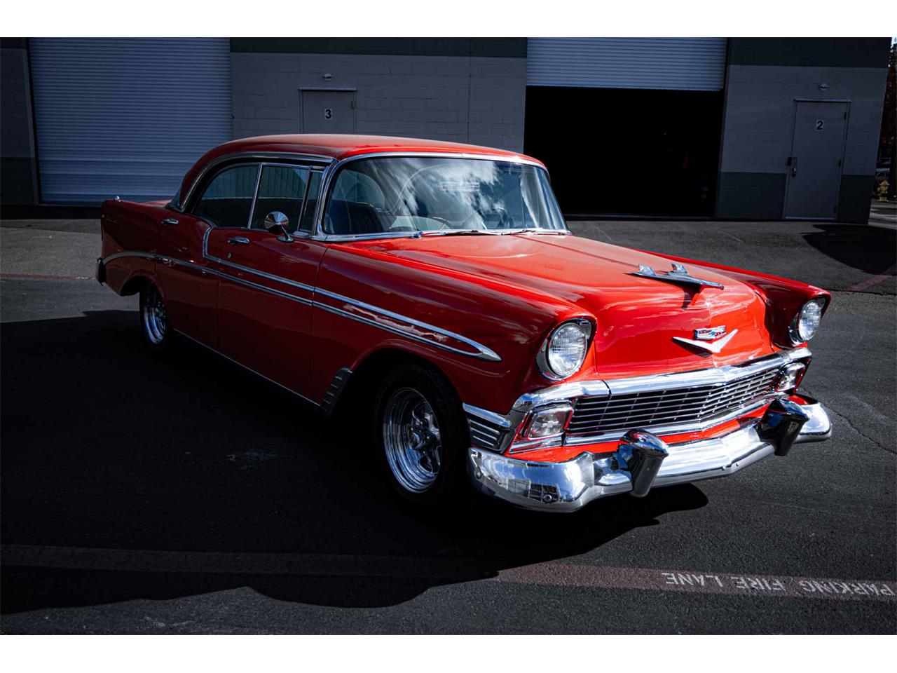 Chevrolet-Bel-air-1956-Red-Gray-8