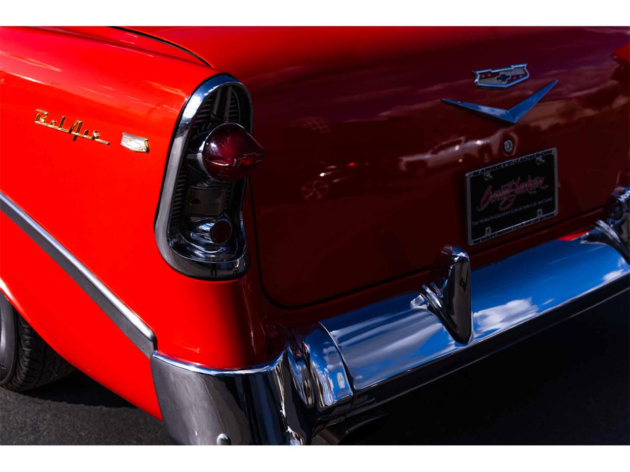 Chevrolet-Bel-air-1956-Red-Gray