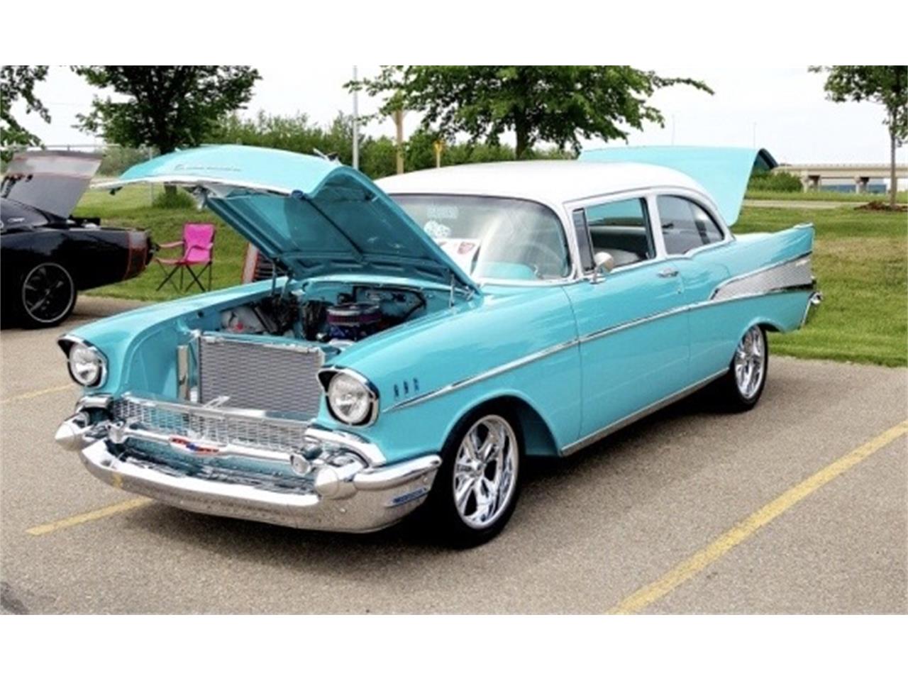 Chevrolet-Bel-air-1957-Blue-Grey-5