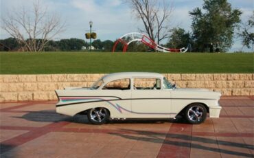 Chevrolet-Bel-air-1957-Edgewood-Gray-Dove-Gray