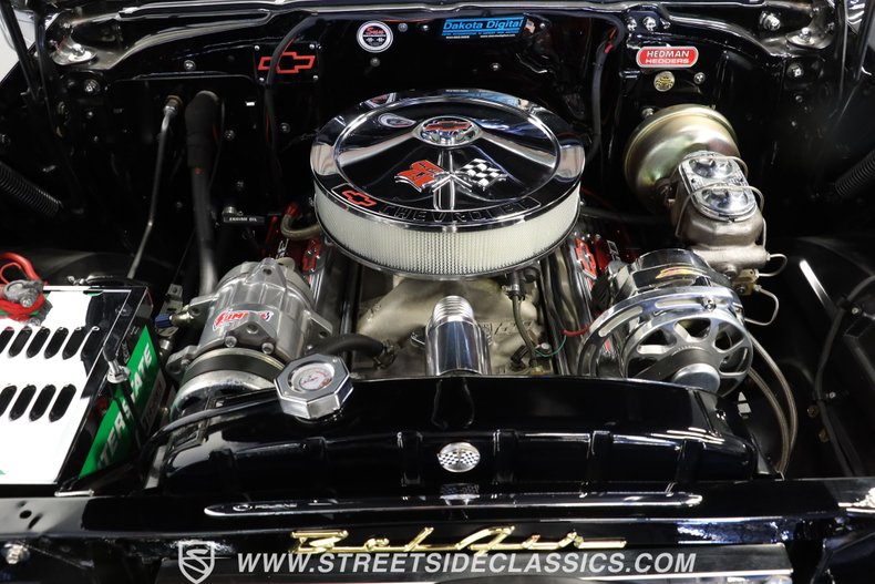 Chevrolet-Bel-air-1957-Onyx-Black-Dark-Red-1